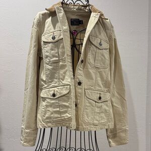 American Living Beige Utility Jacket